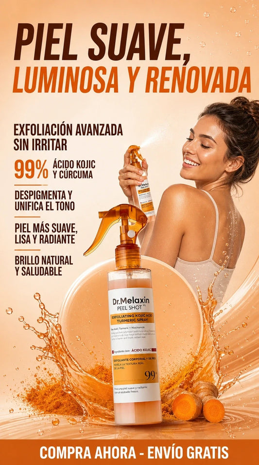 Dr. Melaxin TX | Piel más uniforme y luminosa